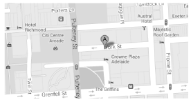 Map Adelaide