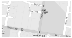 Map Melbourne